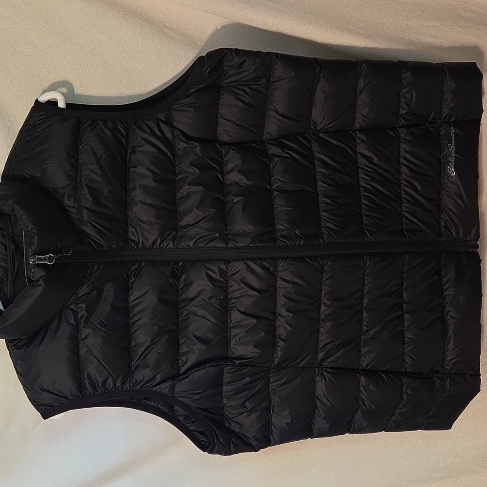 Eddie Bauer CirrusLite Down Vest Black XL Womens
